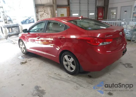 2013 Hyundai Elantra Gls из США, поврежденный, VIN KMHDH4AE1DU951443
